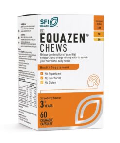 Equazen EyeQ Chewable Omega - Learning, Concentration, Brain Capsules 60 s