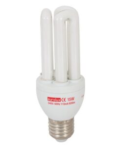 Eurolux Cfl 15W 3U E27 Lamp - Warm White