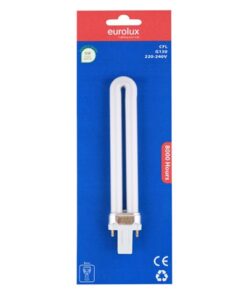 Eurolux Cfl Pl 9W Lamp - Cool White Bp