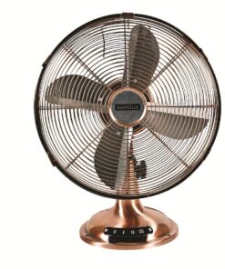 Eurolux - Desk Fan 3-Speed - Antique Copper