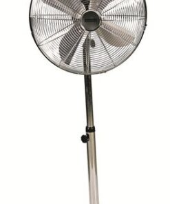 Eurolux - Standing Fan - Satin Chrome