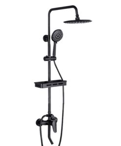 European Style Bath Shower System with Wall Mounted Rain Shower