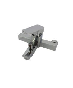 Exel Square Bath Mixer - Chrome