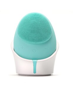 Exfoliating Facial Cleansing Brush - Green / Green