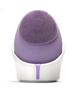 Exfoliating Facial Cleansing Brush - Purple / Purple