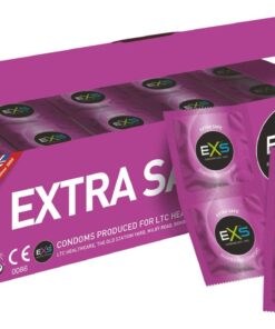 EXS Extra Safe Condoms - 144 Bulk Pack