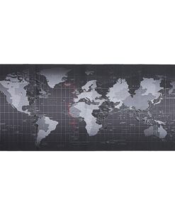 Extended World Map Mouse Pad