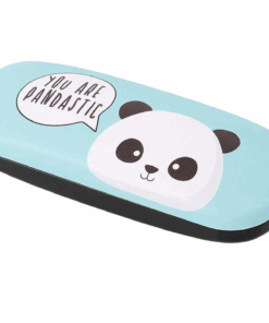 Eyewear Case with Cleaning Cloth - Glasses Case - Blue