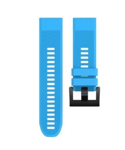 Fabric Braided Watch Strap/Band For Apple Watch - 42/44/45/49mm - Blue White W