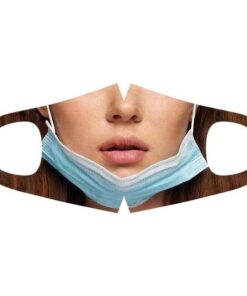 Face Mask on Chin Prank 5