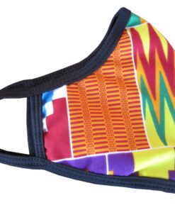 Face Mask - Washable, Reusable 3 Layer Fabric with Filter Pocket (3 Pack)