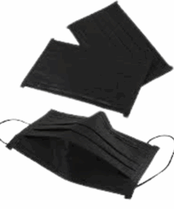 Face Masks(Thickened) - Disposable Surgical Masks 3Ply - Black (Pack of 50)