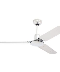 Fan Industrial 3 Blades 48 Chrome