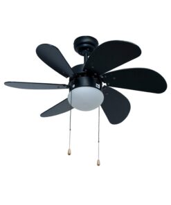 Fan Turbo Swirl 6 Blades 30 Black