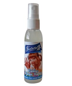 Fantasia Kiddies Kleen Hands Blueberry 12x50ml