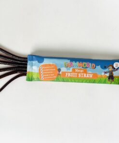 Farm World Dried Fruit Straw Snack - Mango 24 x 16g