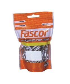 Fascor - 3.2 x 10mm Aluminium Pop Rivet
