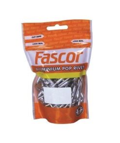 Fascor - 4.0 x 08mm Aluminium Pop Rivet