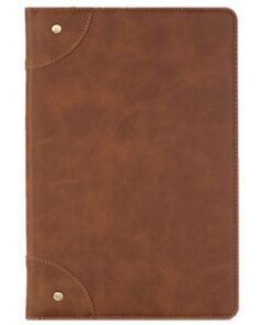 Faux Leather Flip Case for Huawei MediaPad M5 Lite Brown