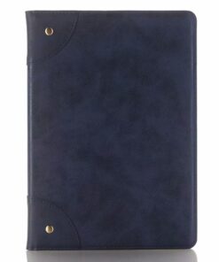 Faux Leather Flip Case for Huawei MediaPad T5 10.1'' Navy