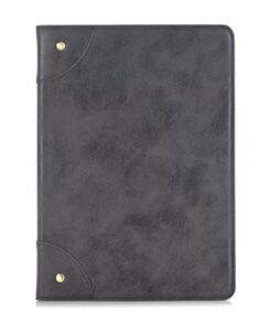 Faux Leather Flip Case for iPad (6th gen) 9.7" Black