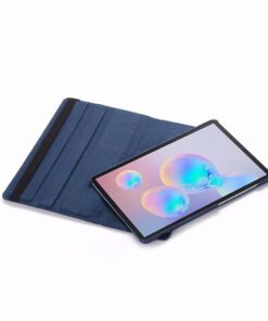 Favoeable impression-Rotate Stand Case for Samsung Tab S6 Navy