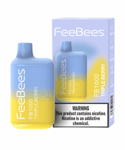 FeeBees Disposable 1000Puffs Vape Bar 30mg - Triple Berry