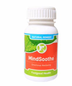 Feelgood Health MindSoothe Mood & Anxiety Herbal Tonic - 90 Veg Caps - 2 Pack