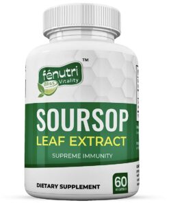 Fenutri - Soursop Capsules - 60 Graviola Veggie Caps