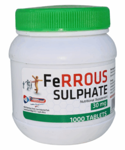 Ferrous Sulphate 30mg (1000s)