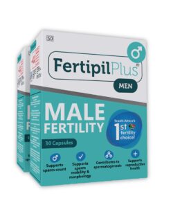 Fertipil Plus for Men - Enhance Male Fertility (30 Capsules) x2