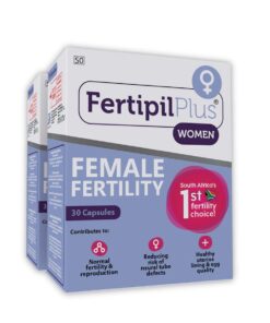 Fertipil Plus for Women - Female Fertility (30 Capsules) x2
