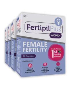 Fertipil Plus for Women - Female Fertility (30 Capsules) x4