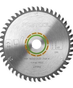 FESTOOL FINE TOOTH SAW BLADE 160X2,2X20 W48 491952