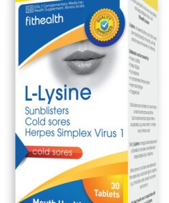 Fithealth L-Lysine 30's