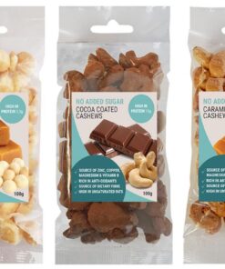 Fitness Freakz Macadamias Caramel & Cashews - Cocoa & Caramel