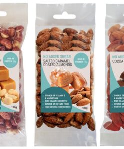 Fitness Freakz Peanuts Caramel & Almonds- Salted Caramel & Cocoa