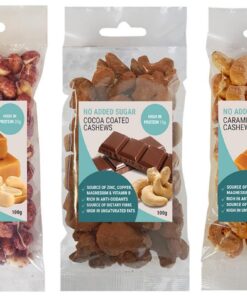 Fitness Freakz Peanuts Caramel & Cashews - Caramel & Cocoa- No Added Sugar