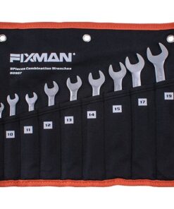 Fixman 9 Pieces Combination Spanner Set 8-10-11-12-13-14-15-17-19