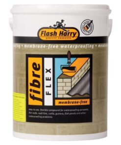 Flash Harry Fibre Flex Waterproofing - Black (1L)