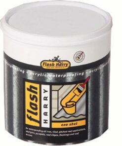 Flash Harry One Shot Waterproofing - Grey (5L+10m Membrane)