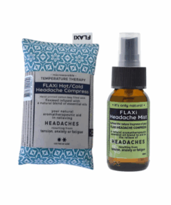 FLAXi Headache Hot/Cold Compress Therapy Pillow Bay Leaf + Mist (50ml)