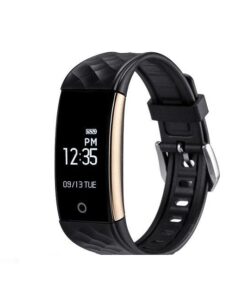 Fleek S2 Smart Bracelet Wristband for iPhone & Android - Black