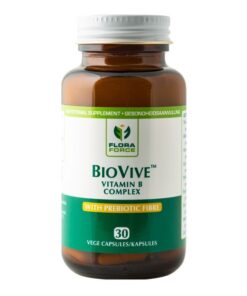 Flora Force BioVive Vitamin B Complex with Orafti Prebiotic Fibre - 30 Caps