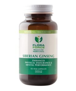 Flora Force Siberian Ginseng - 60 Capsules