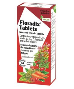 Floradix Iron Tablets Vegan 84's