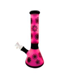Flower Power Pink Bong 20cm