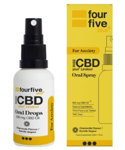 Fourfivecbd Premium, Tested HIGH STRENGTH 600mg Anxiety & Stress CBD Oil