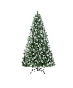 Frosted Elegance: 1.2m Green Christmas Tree