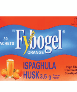 Fybogel Orange 30 Sachets, High Fibre Treatment for Constipation